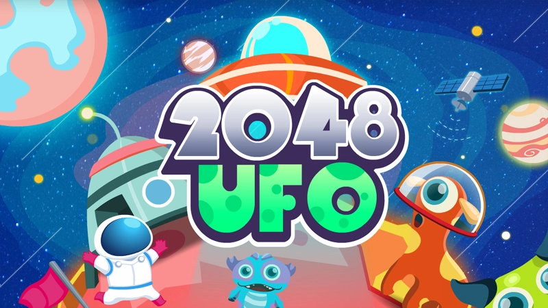 2048 UFO game
