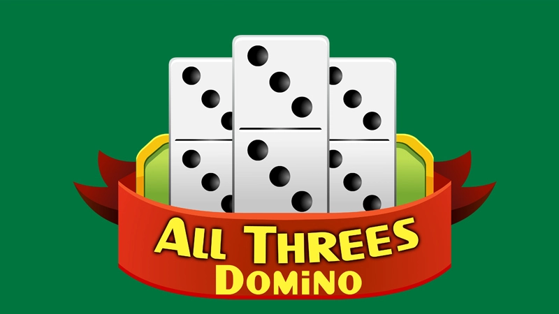 All Threes Domino game