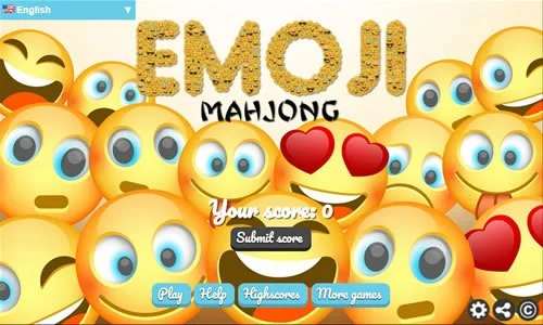 Emoji Mahjong game