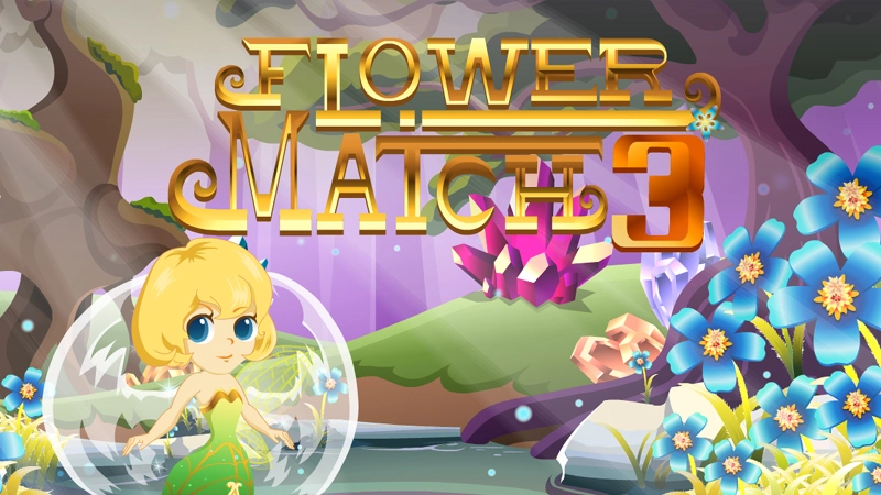 Flower Match 3 game