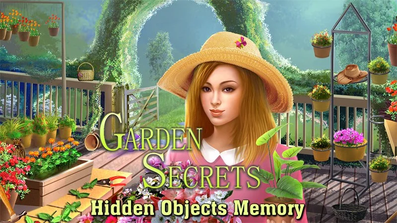 Garden Secrets Hidden Objects Memory game