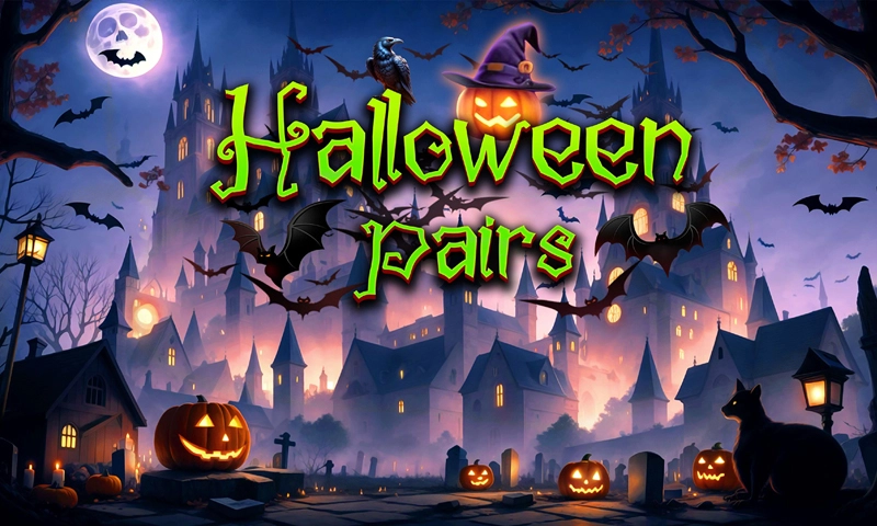Halloween Pairs game