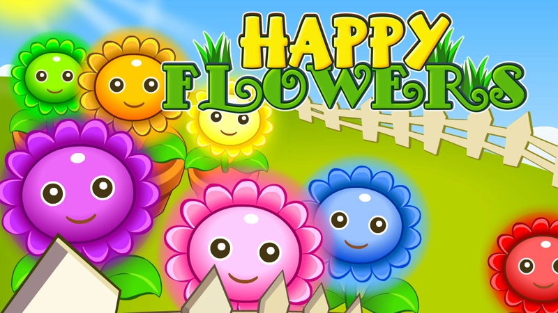 Happy Flowers game