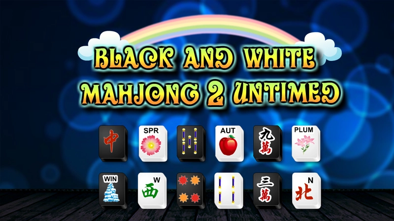 Black and White Mahjong 2 Untimed game