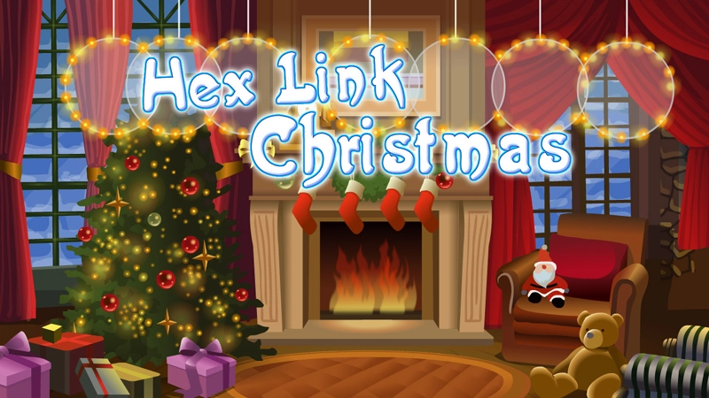 Hex Link Christmas game
