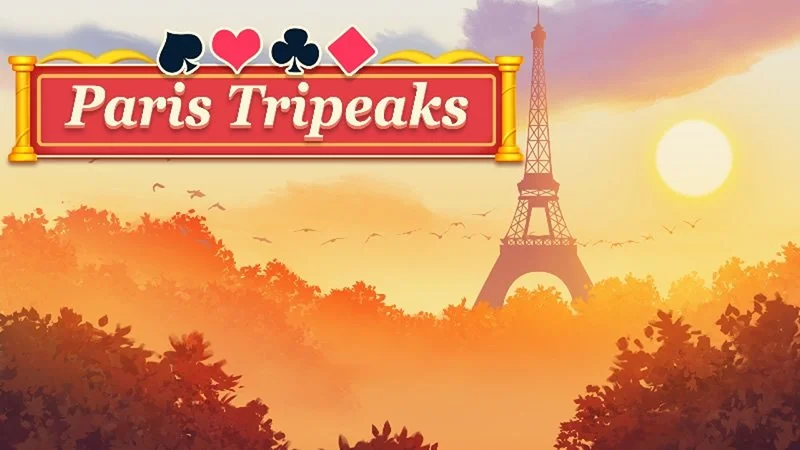 Paris Tripeaks game
