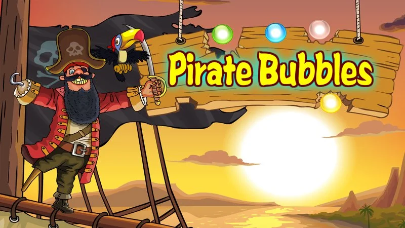 Pirate Bubbles game