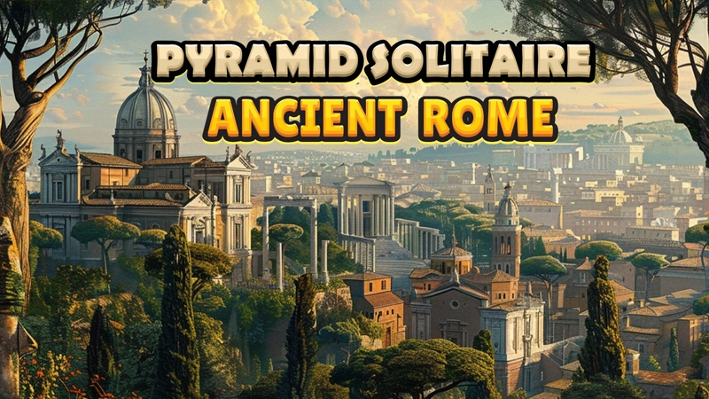 Pyramid Solitaire - Ancient Rome game