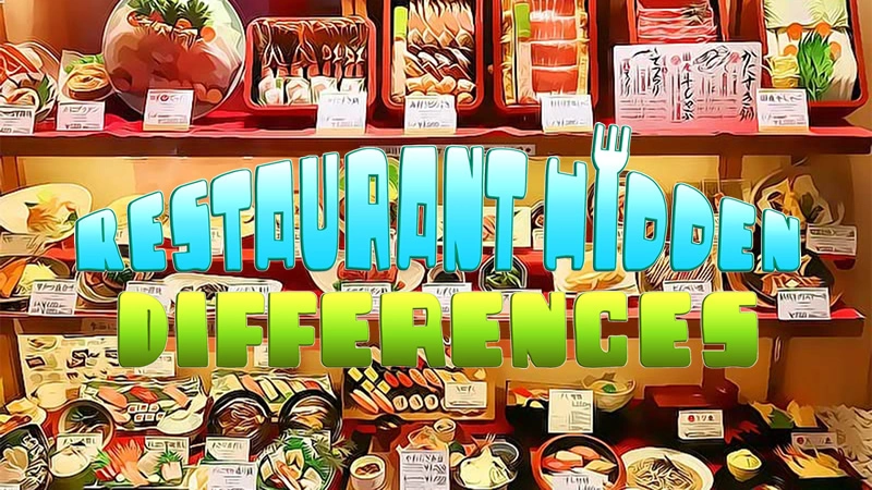 Restaurant Hidden Differences game