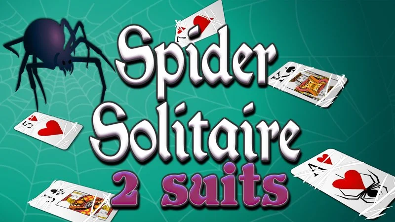 Spider Solitaire 2 suits game