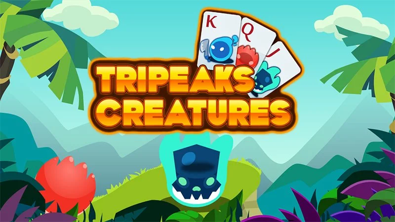 Tripeaks Creatures game