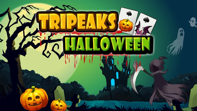 Tripeaks Halloween game